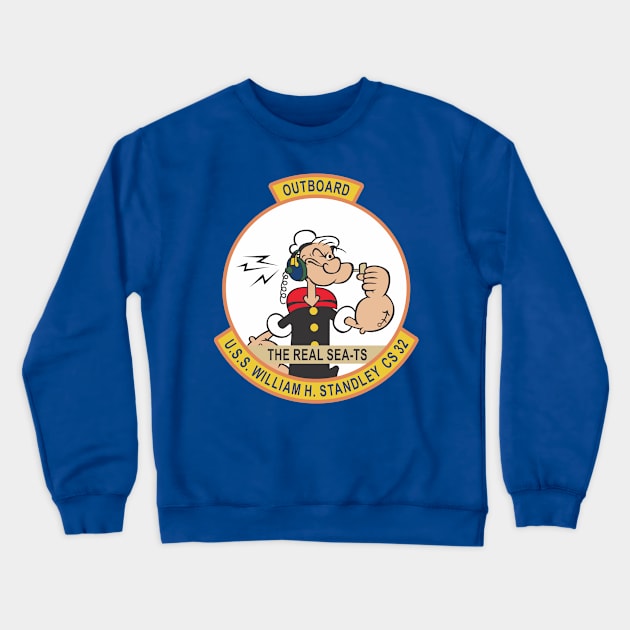 USS Standley CS 32 Crewneck Sweatshirt by MBK